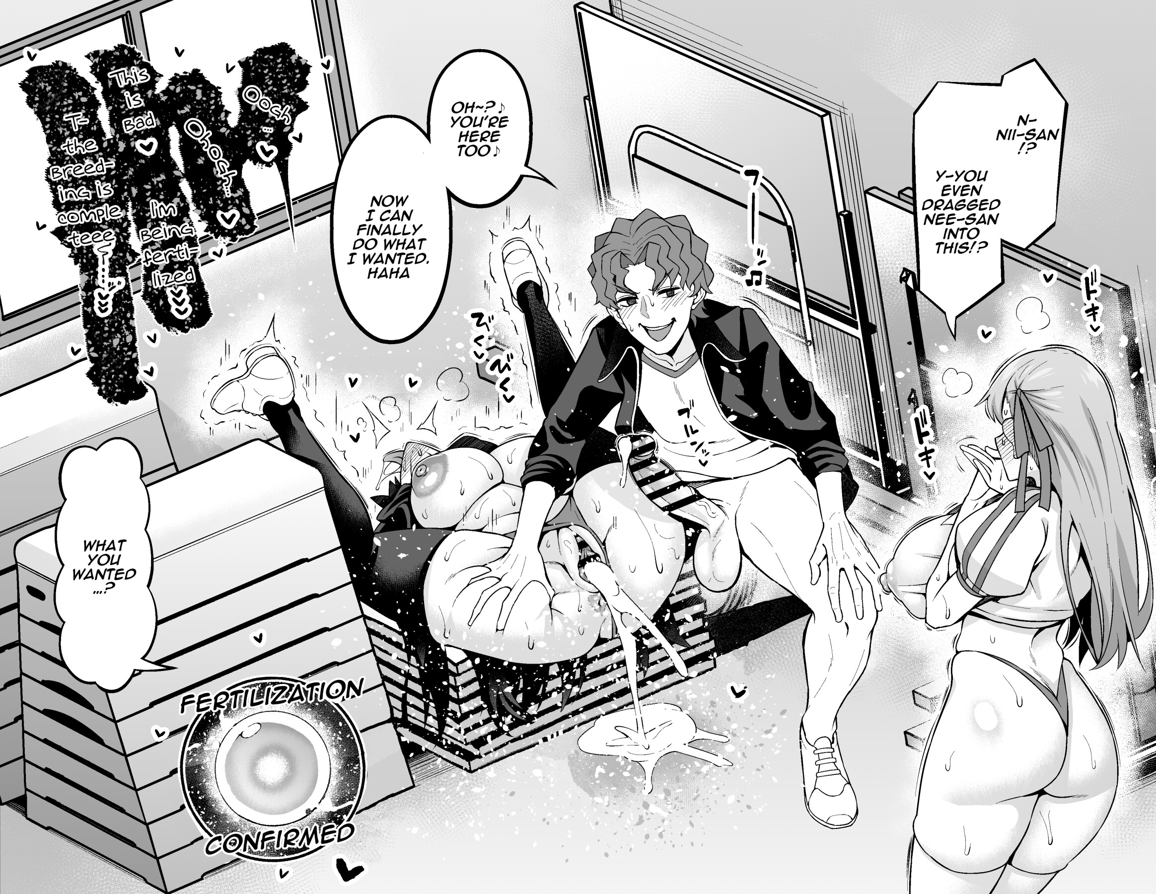 Hentai Manga Comic-Rin and Sakura are called to the gym storage room...❤-Read-5